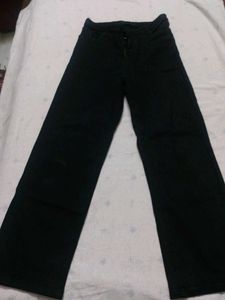 Wide Leg Black Pants