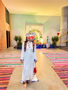 Long Gown Kurta &amp; Embroidery Jacket Good Condition