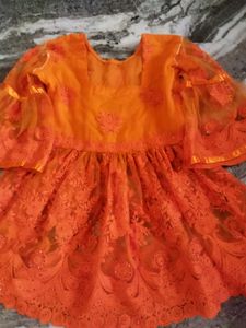 Peplum Sharara Dress Set