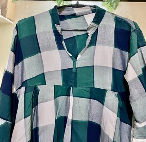 Checked Top
