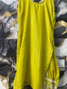 Lime Kurta Set