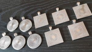 10 Resin Art Jewellery Moulds (Bezels)
