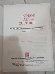 Indian Art &amp; Culture Book - UPSC Exam Prep