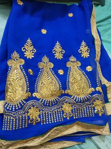 Work Saree