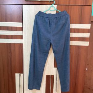 Blue Wide Leg Pants