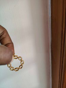 Gold Chain Link Earrings