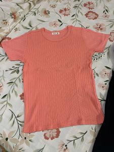 Combo - Black And Peach Tshirt