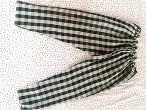 Gingham Checkered Pants