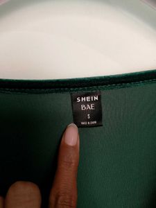 shein branded long dress.