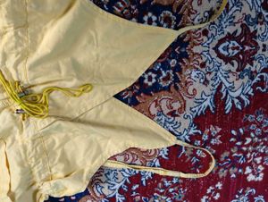 M / L size Yellow Romper / playsuit - Cute &amp; Casua