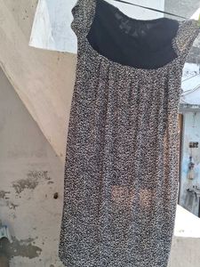 Casual Black &amp; White Dress