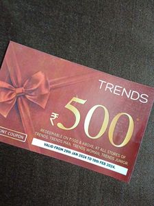 Trends Discount Coupon