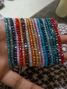 Glass Crystal Bracelet 🔮