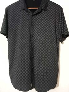 Patterned Short Sleeve Shirt