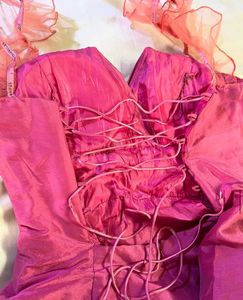 Elegant Pink Ethnic Gown🎀🦄🦋