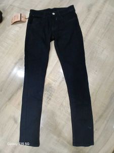 Slim Fit Black Jeans