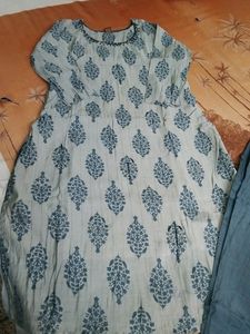 Long Kurta Pant Set