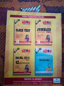 Neon Word Power Vocabulary Book , English Grammar