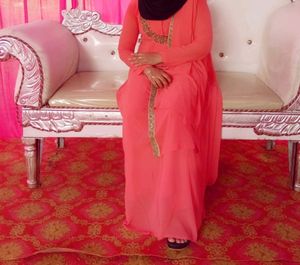 Gown With Shawl And Pant