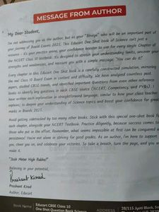 EduCart One Shot Question Bank: CBSE Class 10 Scie