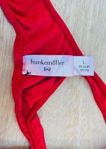 hunkmoller womens Red Lace Thong