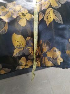 Elegant Mustard &amp; Floral Dress