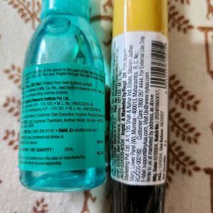 Nykaa Mascara + Streax Hair Serum