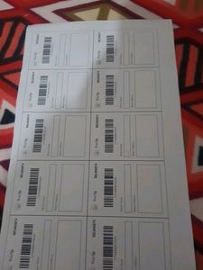 10 Pc Freeup Labels