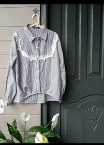 Striped Shirt Top