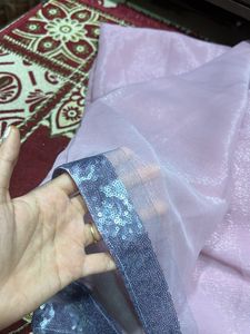Elegant Pink Saree🦢