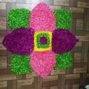 Cute Flower Rangoli