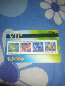 Tapu Fini Pokemon Bank VIP Card