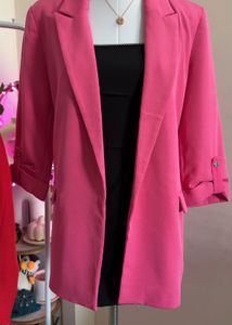 Pink Blazer - Perfect for a Pop of Color!