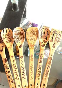 Brand New Riveira Engraved Wooden Spoons