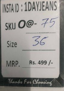 women blue straight jeans size 36 (O-75)