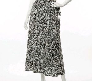 Dalmatian Print Midi Skirt
