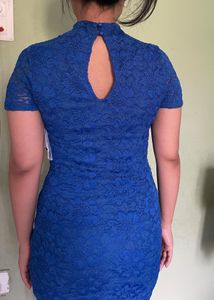 Blue Lace Dress
