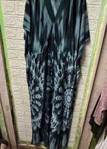 Tie-Dye Kaftan Dress nighty