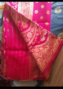 Fabulous Brand New Cotton Silk Jacquard Saree