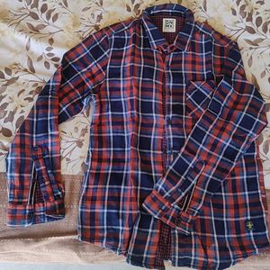 Blue Checks Boy Shirt