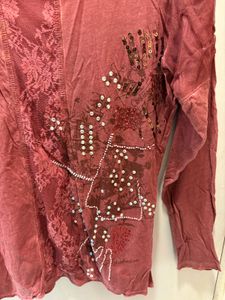 Beautiful Vintage Long Sleeve Top
