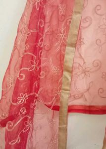 ♥️ Red Dupatta