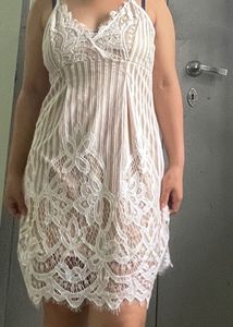 Lace Mini Dress