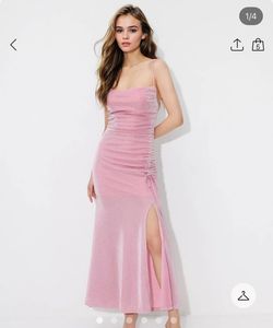 Pink Shimmer Dress