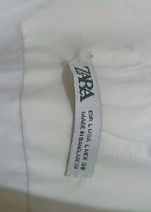 ZARA WHITE SHIRT 🐼🤍✨