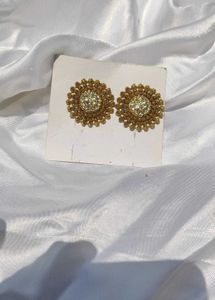 Vintage Style Floral Earrings