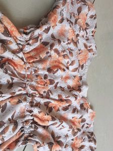 Floral Print Mini Dress