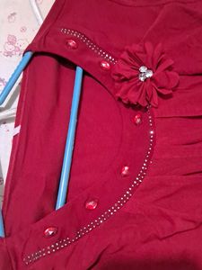 Maroon Top