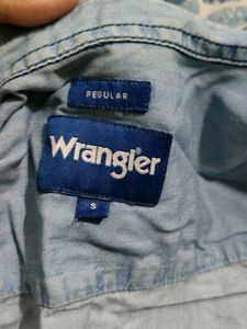 Wrangler Light Blue Denim Shirt