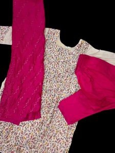 Embroidered 3 Piece Set
